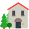 House With Garden emoji on Mozilla